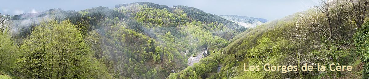 Les gorges de la Cère